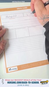 Understanding Metoprolol (Lopressor) for Nursing Students 🌟 🩺📚✨ Don’t let your heart rate drop when it comes to studying! Grab 30% off our back-to-school deals before they’re gone—LAST DAY! Visit: nursing.com/back-to-school 📝 Metoprolol (Lopressor) Overview: 🔍 Drug Class: Beta-blocker (Beta-1 selective) 📋 Indications: Used to treat hypertension, angina, heart failure, and to prevent myocardial infarctions (heart attacks). 💡 Mechanism of Action: Blocks beta-1 receptors in the heart, reduci