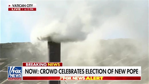 Fox News - Crowd gathered at the Vatican celebrates...