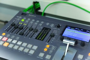 Video and Audio Production Switcher Stock Image - Image of direction, directing: 74187059