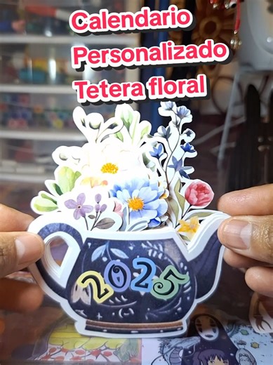 un diseño más de calendario personalizado 2025... #calendar #calendario #calendariodeadviento #calendariopersonalizado #flores
