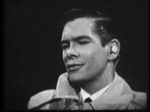 JOHNNIE RAY. Live 1957 Kinescope. Just Walking In The Rain