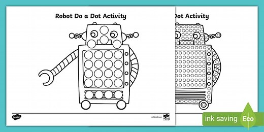 Robot Do a Dot Activity