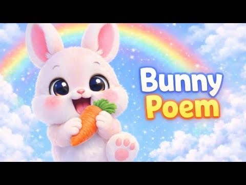 Bunny Poem 🐰🥕 | Super Cute Baby Song