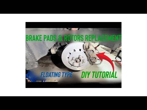 How To Replace Brake Pads & Brake Rotors DIY Tutorial Part 1 Floating Caliper Design