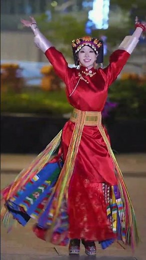 Zhuozhuozhuo,Tibetan dance beauty🌹