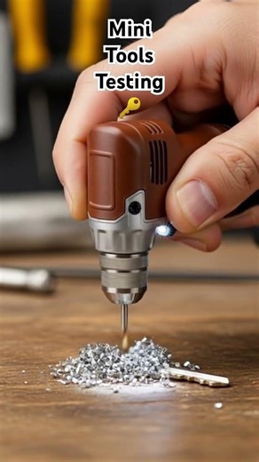 Mini testing vs key 🔑 #mini #satisfying #tools #diy