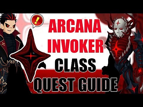 AQW Arcana Invoker Class Full Walkthrough | Arcana Particle Quests Guide /join arcana