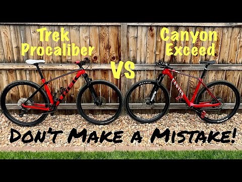 Trek Procaliber VS Canyon Exceed | Hardtail Head To Head