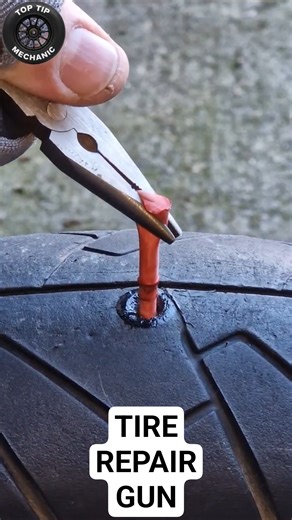 Motorcycle Tire Repair Gun Kit #tirerepair #tiregun #motorcycletire #motorbiketire