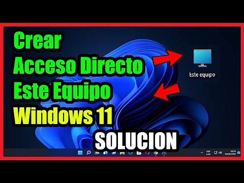 Crear Acceso Directo de "MI EQUIPO" en Windows 11 I Solución 2025