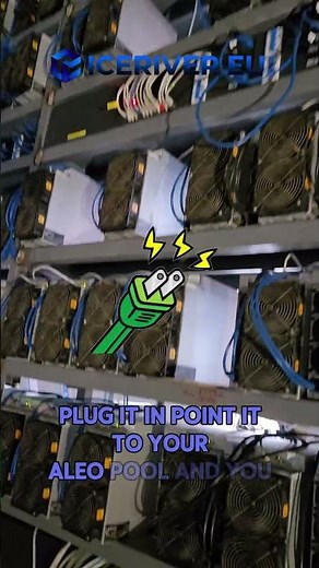 💧 Meet the IceRiver AE3 — Built for Steady Aleo Mining