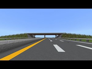 How To Build A Freeway Overpass In Minecraft