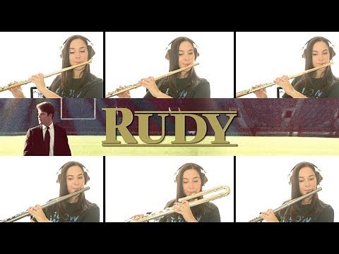 Rudy Main Theme Flute Cover | With Sheet Music!