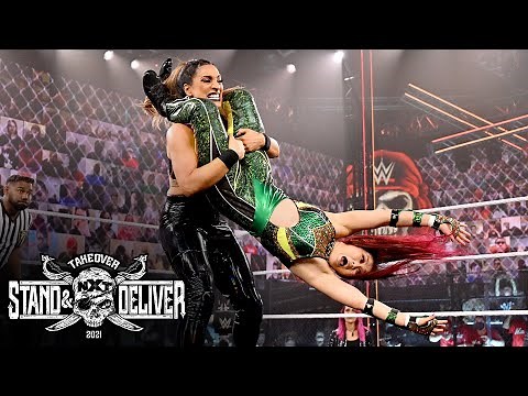 Io Shirai vs. Raquel Gonzalez – NXT Women’s Title: NXT TakeOver: Stand & Deliver, April 7, 2021