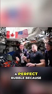 💧This is why water looks fake in space.