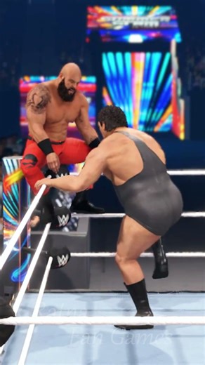 Andre The Giant Catch Cheat Braun Strowman 🔥Part 150 #shorts #wwe #viralvideo #video #shortvideo