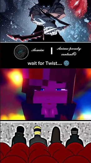 Naruto squad reaction on jenny x endermen😁😁😁