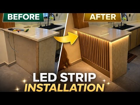 I Installed an LED Strip… Look What Happened 😳