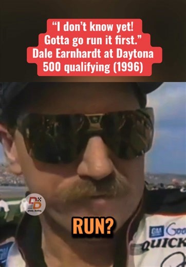 Dale Earnhardt's Iconic Daytona 500 Qualifying Moment