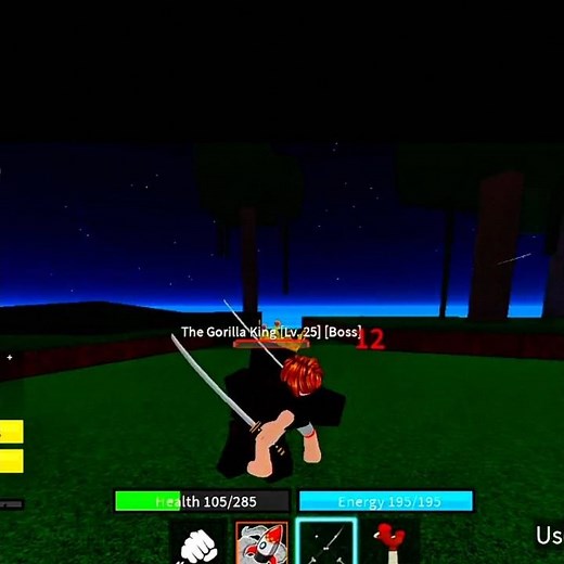 How to Defeat The Gorilla King in Blox Fruits | Roblox #roblox #bloxfruits