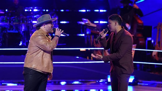 741K views · 12K reactions | Adam David Music and Ricardo Moreno are taking Michael Bublé's "Home" to new heights!  | The Voice | Facebook