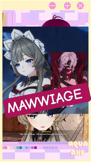 MAWWIAGE W/@sleepingotter #vtuber #sandrone #vtuberclips #vtuberfunny #genshinimpact #engvtuber