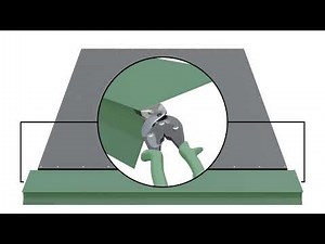 MM Steel Eave Trim Installation