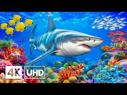 Underwater Wonders 4K — Marvel at Sea Animals in the Best 4K Aquarium & Relaxing Sleep Music