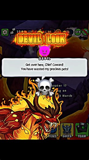 Devil Look 😈🔥||Underworld castle Chapter 16|| Dynamons World||#dynamonsworld#dynamon#newdynamon#2026