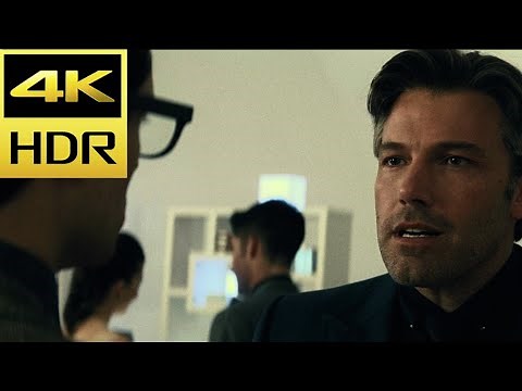 Bruce Wayne Meets Clark Kent Scene | Batman V Superman Ultimate Edition (2016) Movie Clip 4K HDR