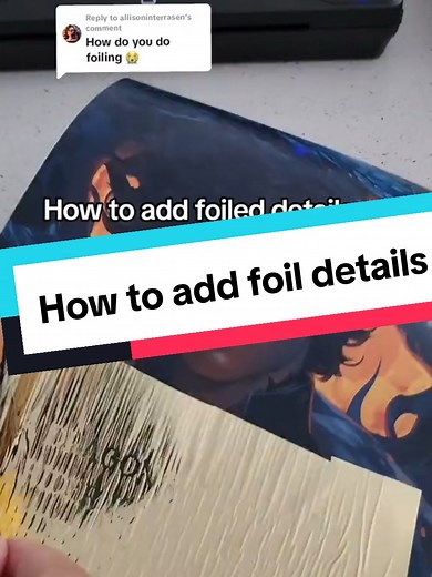 Toner Reactive Foil Tutorial for Bookbinding