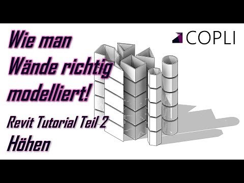 Revit Wand Tutorial! Wandhöhe einstellen | Pietro Todisco
