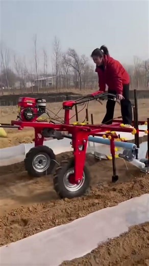 Modern vehicles for plastic planting medium installation process