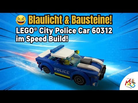 Blitz-Build: LEGO® City Police Car 60312 in Rekordzeit! 🚓🔥