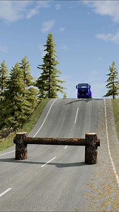 390K views · 1.8K reactions | Mixed trucks vs log trap #2 | DriveRush | Facebook