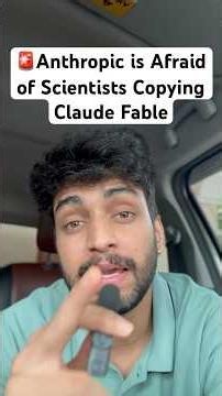 🚨Anthropic is Afraid of Scientists Copying Claude Fable #ai #anthropic #claudefable5 #openai