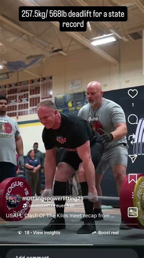 USAPL Clash Of The Kilos January 2026! 452lb squat, 292lb bench press, 568lb deadlift!