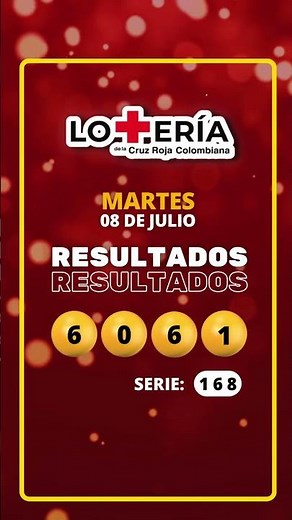 Resultado Loteria de la Cruz Roja del martes 08 de Julio #Shorts #Loteria
