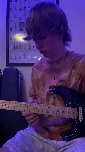 Polyphia G.O.A.T. Guitar Cover (first 17 seconds) #polyphia #goat #guitar