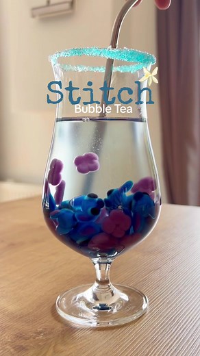 Stitch Bubble Tea 🌺🌊 - Enjoy the Best Bubble Tea with Stitch!