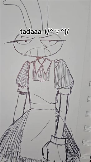 maid jax art tutorial idk why it's so easy #theamazingdigitalcircus #tadc #tadcjax #arttutorial #art