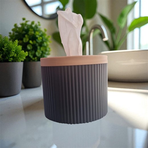 Stylish Toilet Paper Box With Lid, Discreet Bathroom Storage - Etsy