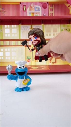 Satisfying Experience with Cookie Monster and Thor Toys #Toys #Thor