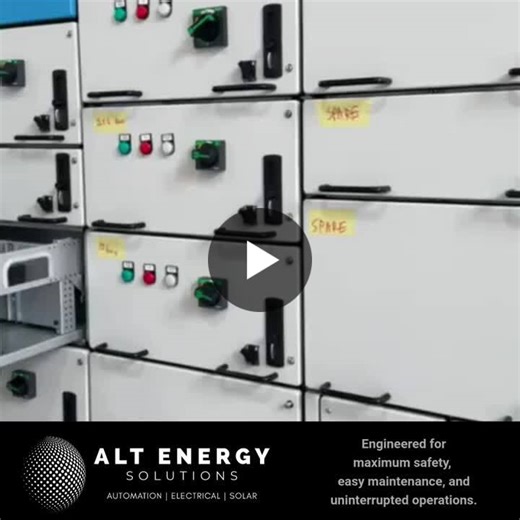 Delivering IEC 61439 Fully Withdrawable MCC Solutions | Industrial Motor Control & LV Distribution | ALT ENERGY SOLUTIONS EC&I