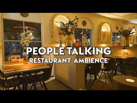 People Talking Background Noise in a Charming Restaurant