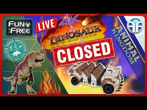🔴 CLOSING FOREVER: Dinosaur Final Ride 2026 [4K] - Walt Disney World Live Stream