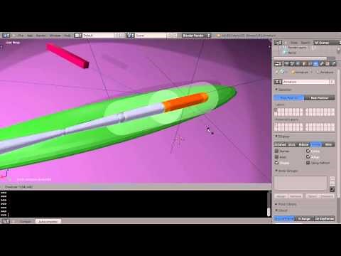 Blender Tutorial - Changing the Influence of a Bone with Envelopes
