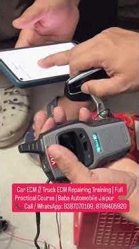 Car Ecm // Truck Ecm Repairing Training