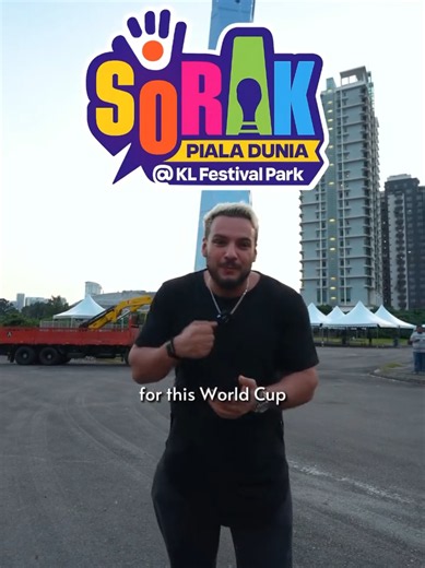 🚨 GET READY, KUALA LUMPUR! ⚽🔥 Something exciting is coming your way... Sorak Piala Dunia @ KL Festival Park is set to be the ultimate destination for all World Cup 2026 fans to catch the most thrilling live matches from Semi Finals , Third Place Match and finally the GRAND FINAL — all shown on the biggest live World Cup screen, measuring an incredible 160ft x 40ft More than just a place to chill, relax, and watch the World Cup live, it is a vibrant space where families, friends, and communitie
