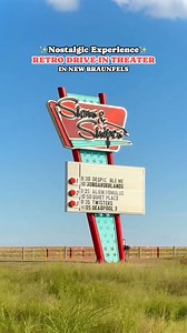 860K views · 10K reactions | Nostalgic experience under the stars at this Texas Drive-In Theater and Diner! ✨Stars & Stripes Drive-In Theatre New Braunfels #drivein #driveintheater #newbraunfels #newbraunfelstx #sanantonio #sanantoniotx | S.A.Foodie | Facebook